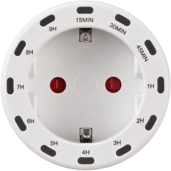 Brennenstuhl DC countdown timer - digitaal (12 programma's) - voor binnen / wit