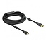Premium DisplayPort naar HDMI kabel - DP 1.2 / HDMI 1.4 (4K 30Hz) / zwart - 10 meter