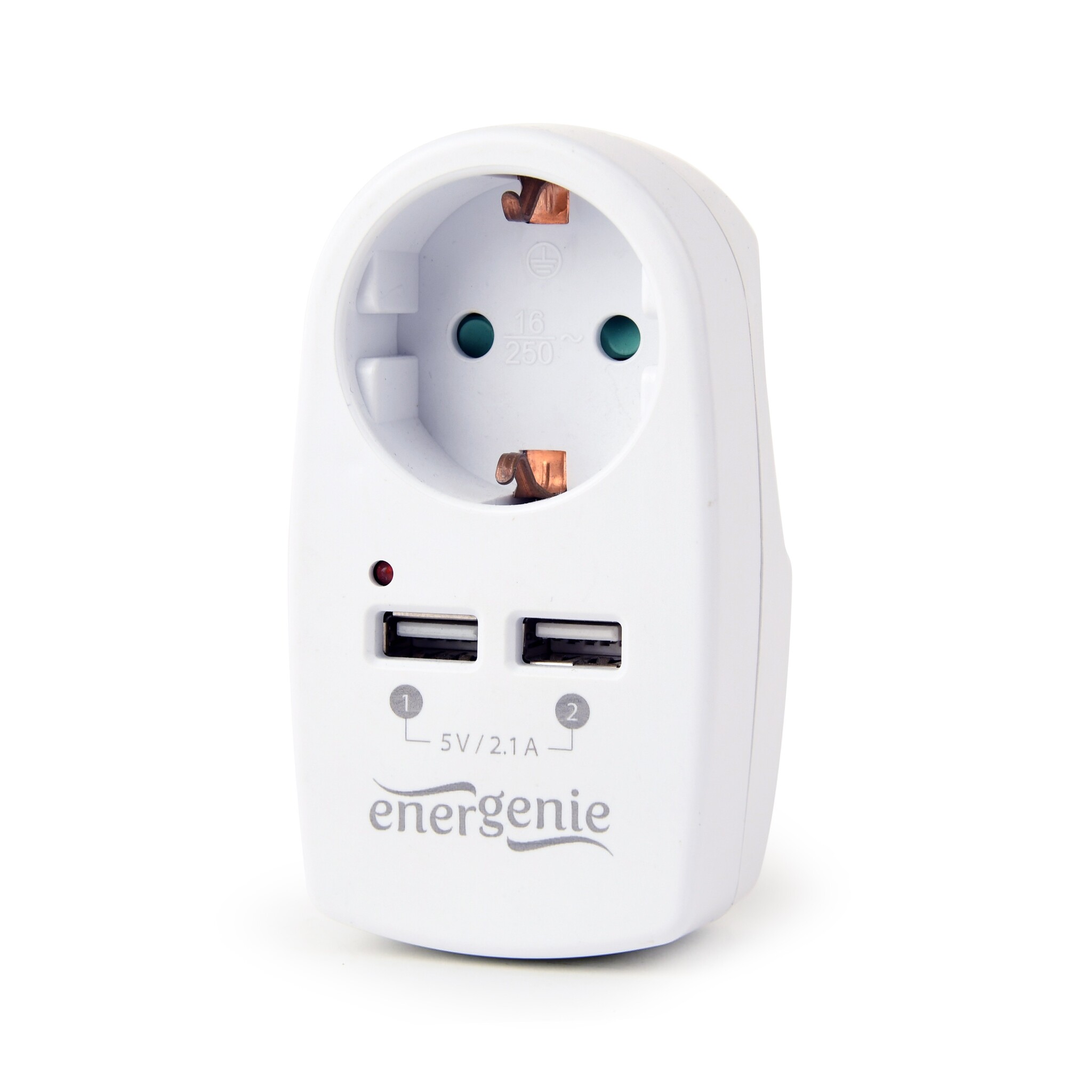 USB-A - stopcontact | Thuislader | n.v.t. | USB2.0 High Speed | Energenie