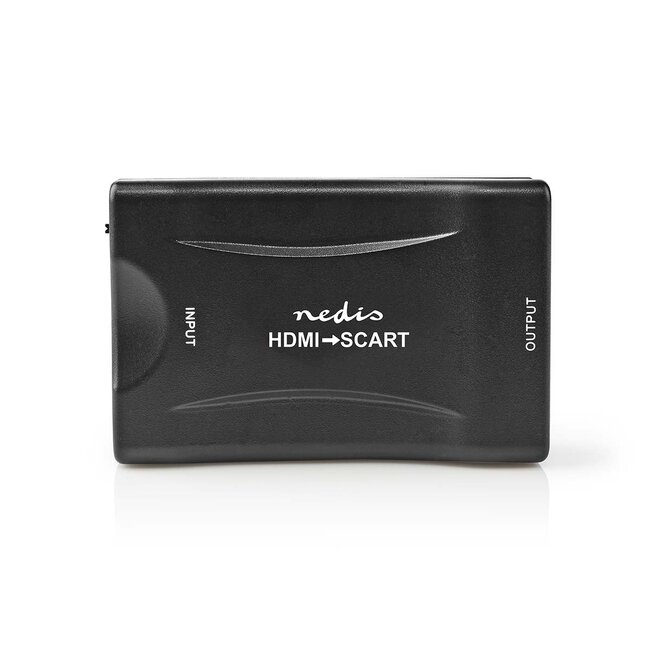 Nedis HDMI naar Scart converter - voeding via USB / zwart