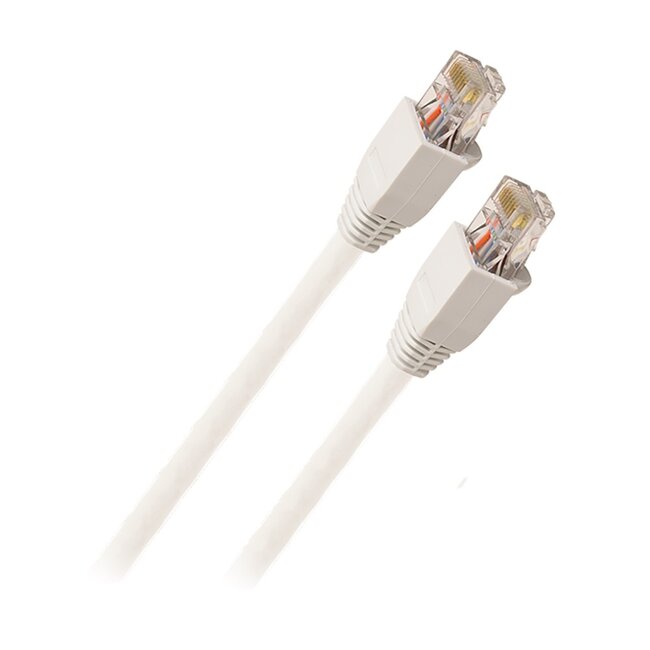 Hirschmann INKAB U/UTP CAT6 Gigabit netwerkkabel / wit - 0,35 meter