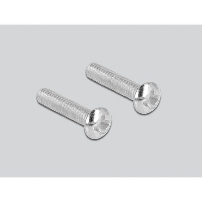 DisplayPort inbouwadapter (v-v) - versie 1.2 (4K 60Hz) / zwart - 2 meter