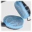 Hygiënische hoofdtelefoon covers - universeel - groot (max. 12 cm) - 100 stuks / blauw