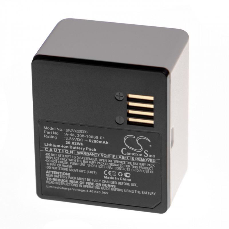 Beveiligingscamera accu compatibel met Arlo Pro 3, Pro 4, Ultra en Ultra 2 - vervangt VMA5400-10000S - 5200 mAh