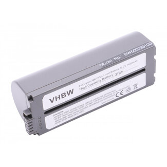 VHBW Accu compatibel met Canon Selphy printers - vervangt NB-CP1L en NB-CP2L / 1400 mAh