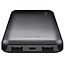 Goobay Powerbank Slimline met 2x USB-A (max. 2A) - 10.000 mAh / zwart