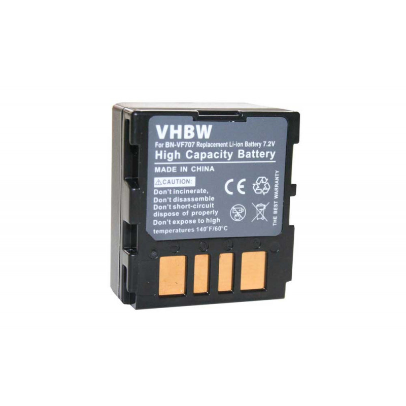 Camera accu compatibel met JVC BN-VF707U / 600 mAh