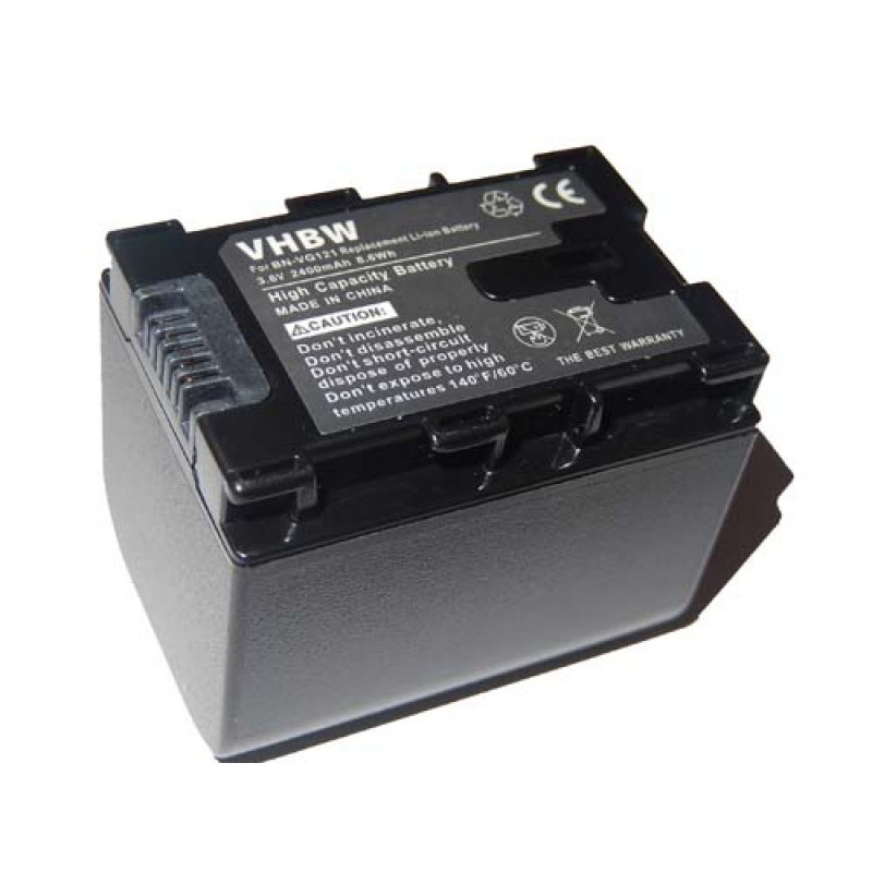 Camera accu compatibel met JVC BN-VG121 / 2400 mAh