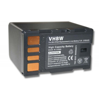 VHBW Camera accu compatibel met JVC BN-VF823U / 2100 mAh
