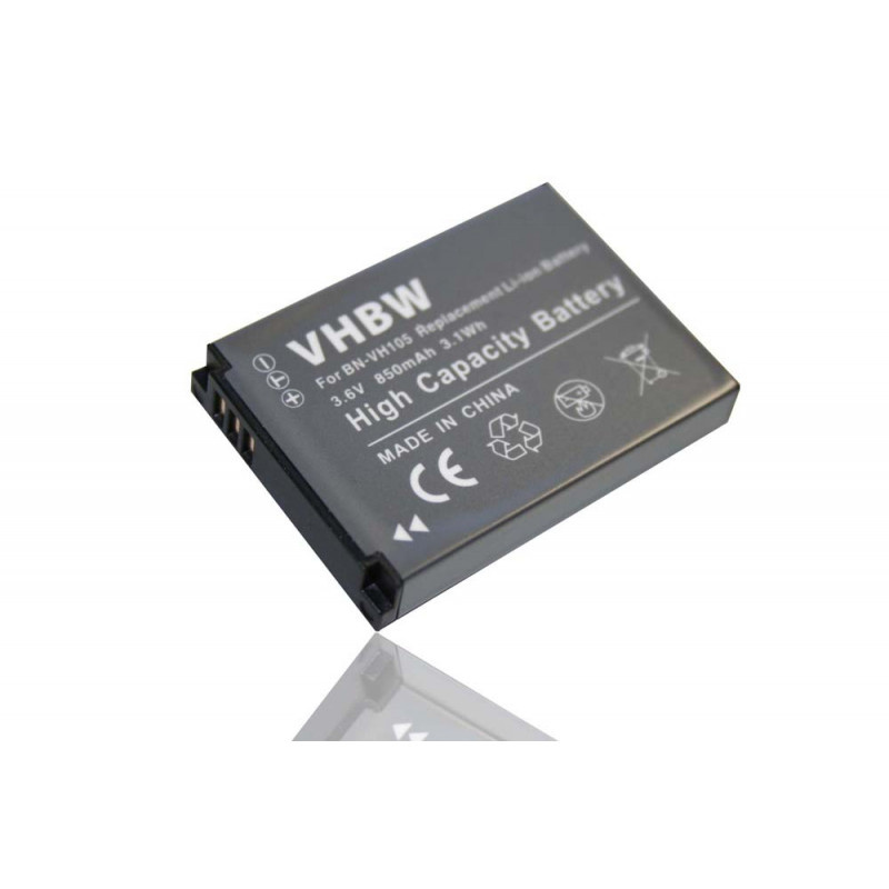 Camera accu compatibel met JVC BN-VH105 / 850 mAh