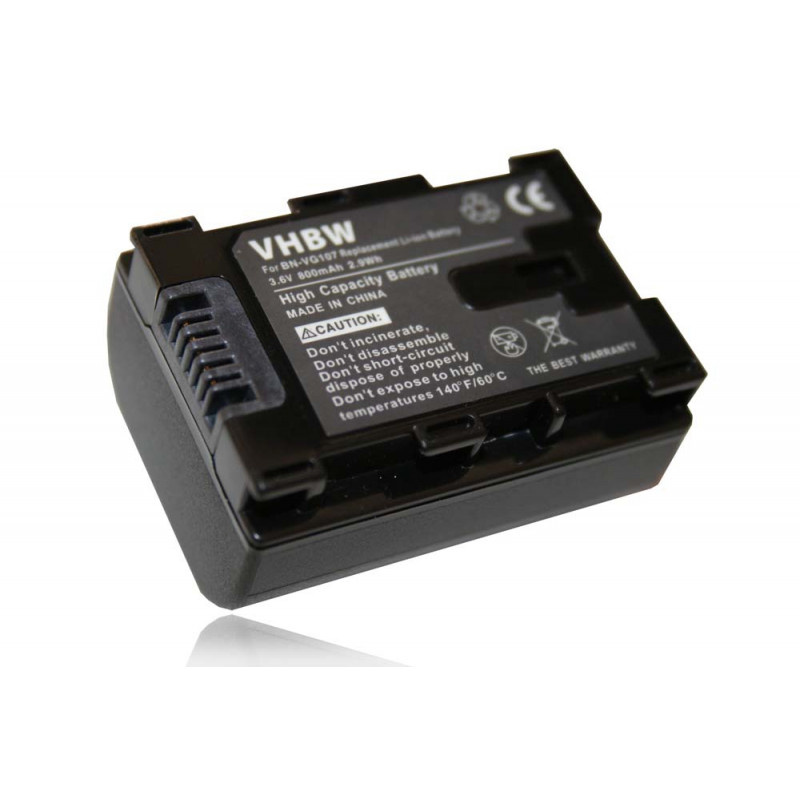 Camera accu compatibel met JVC BN-VG107 / 800 mAh