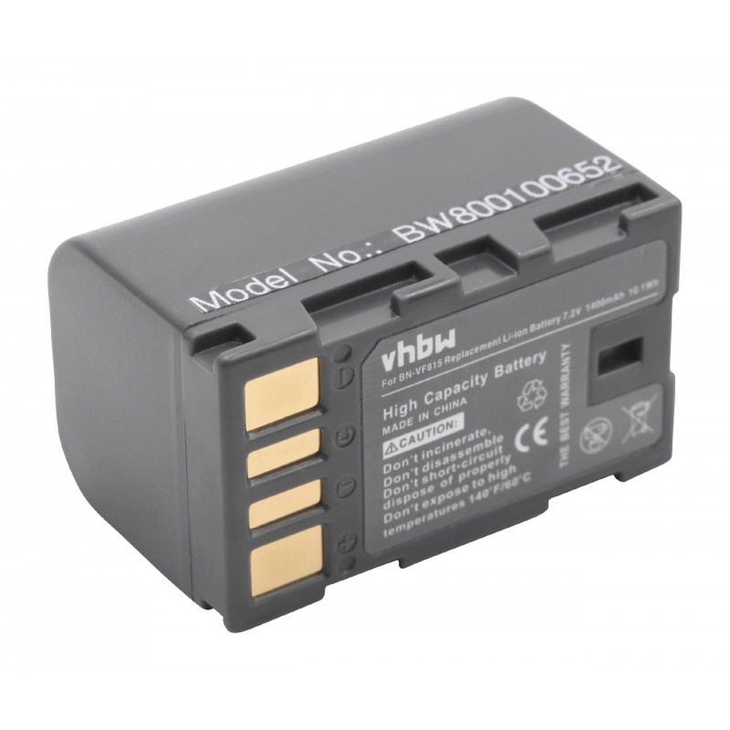 Camera accu compatibel met JVC BN-VF815U / 1400 mAh