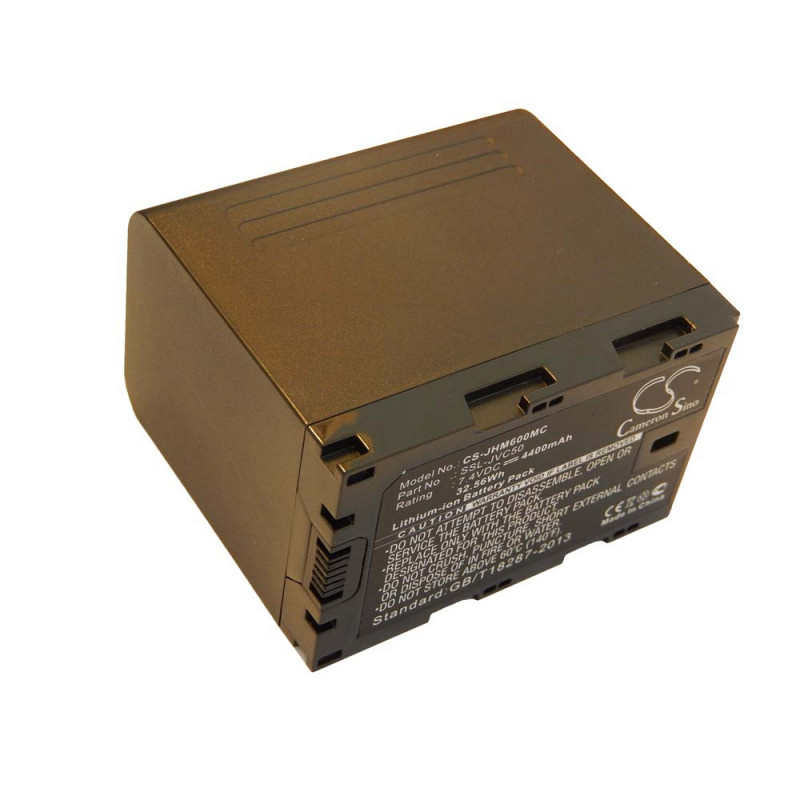 Camera accu compatibel met JVC SSL-JVC50 en SSL-JVC70 / 4400 mAh