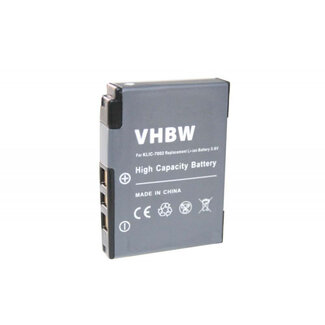 VHBW Camera accu compatibel met Kodak KLIC-7002 / 460 mAh