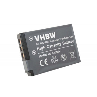 VHBW Camera accu compatibel met Kodak KLIC-7003 / 700 mAh
