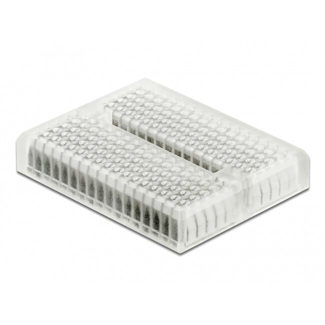 Mini Breadboard met 170 insteekpunten / transparant