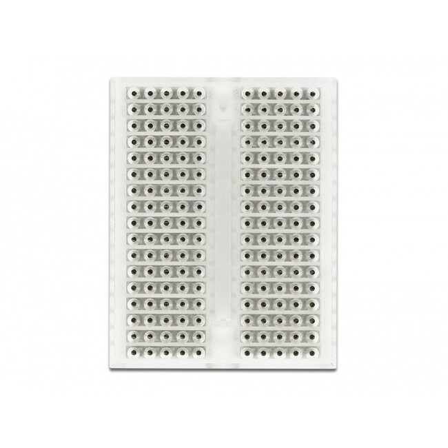 Mini Breadboard met 170 insteekpunten / transparant