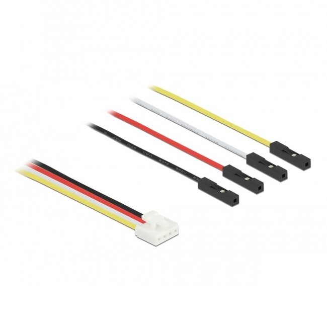 IOT Grove 4-pins (m) - 4x Dupont jumper (v) kabel - 0,10 meter