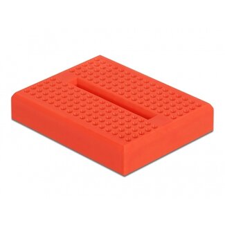 DeLOCK Mini Breadboard met 170 insteekpunten / rood