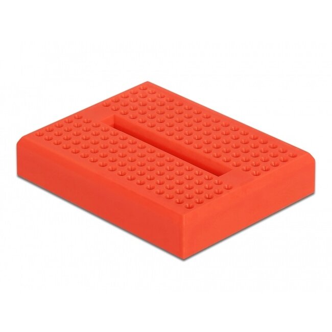 Mini Breadboard met 170 insteekpunten / rood