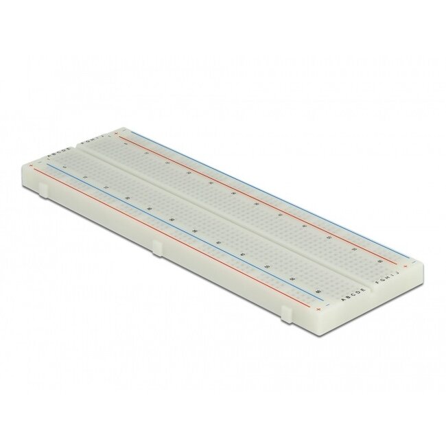 Breadboard met 630/200 insteekpunten / wit