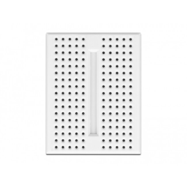 Mini Breadboard met 170 insteekpunten / wit