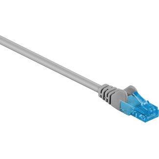 Goobay U/UTP CAT6a 10 Gigabit netwerkkabel / grijs - LSZH - 1 meter