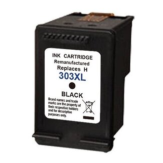 SecondLife Inkjets SecondLife inkt cartridge zwart voor HP type HP 303 XL
