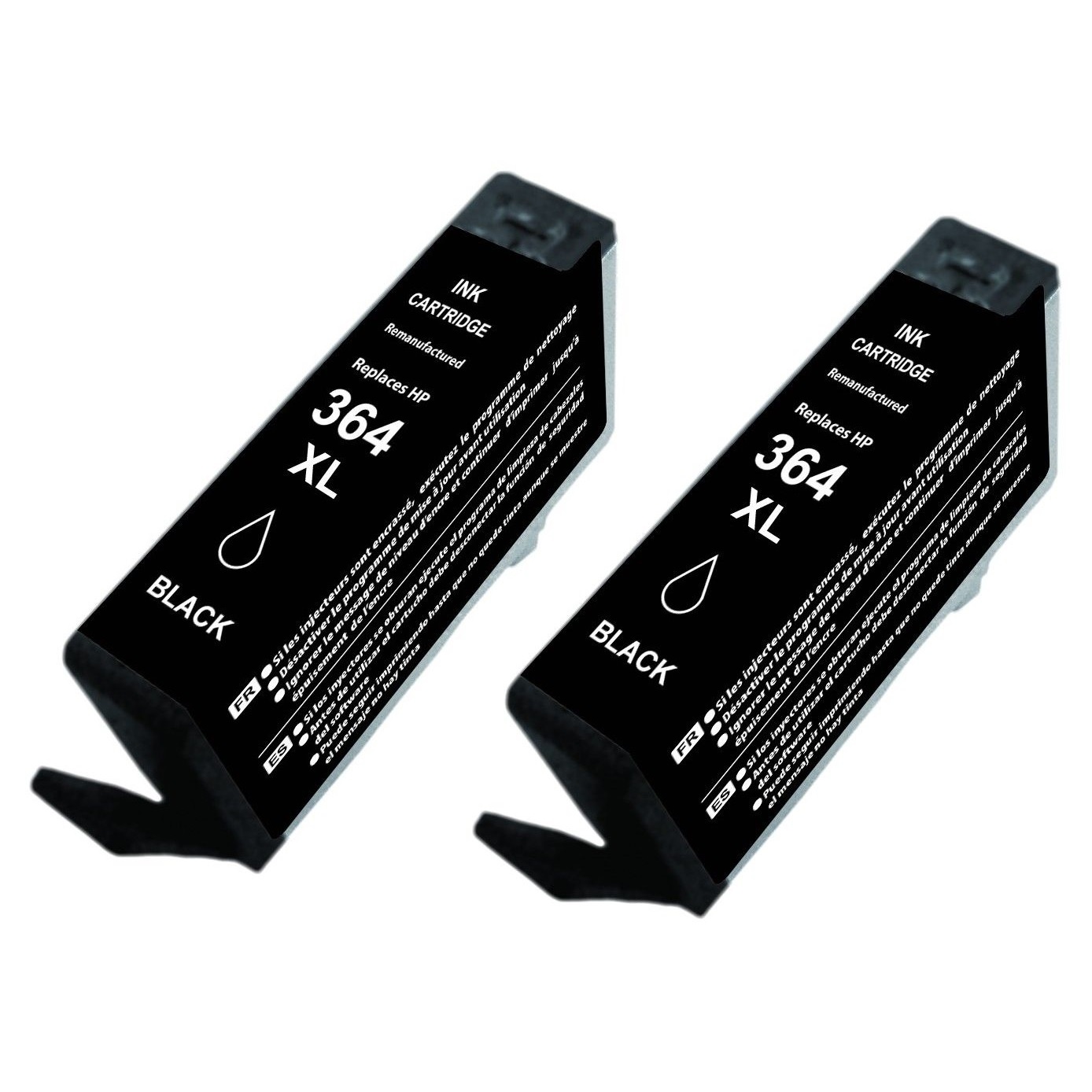 SecondLife Duopack inkt cartridges zwart voor HP type HP 364 XL | SecondLife Inkjets