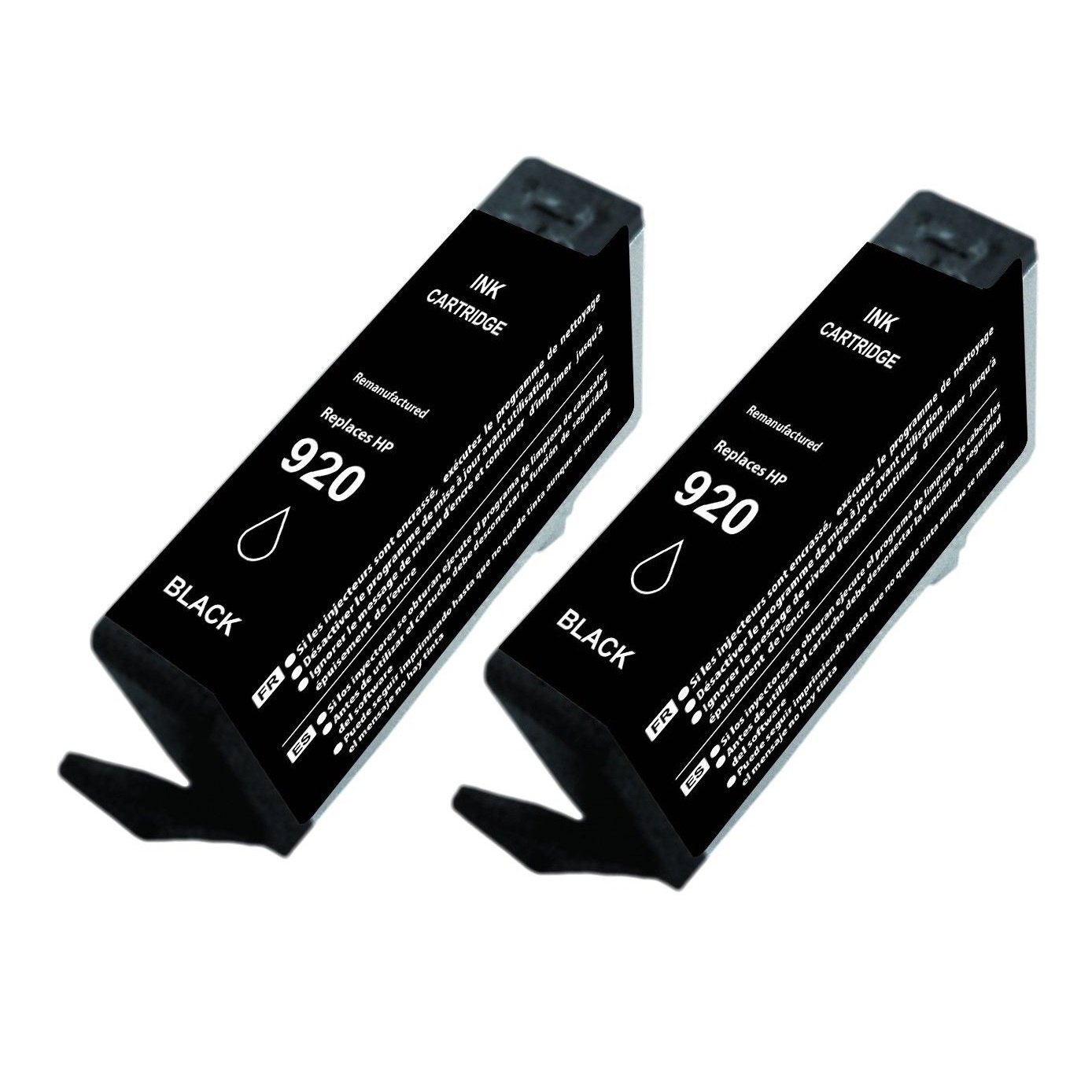 SecondLife Duopack inkt cartridges zwart voor HP type HP 920 | SecondLife Inkjets