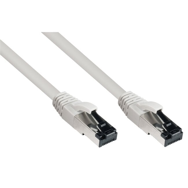 S/FTP CAT8.1 40 Gigabit netwerkkabel / grijs - LSZH - 2 meter