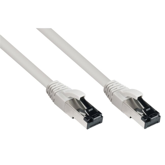 S/FTP CAT8.1 40 Gigabit netwerkkabel / grijs - LSZH - 5 meter