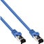 S/FTP CAT8.1 40 Gigabit netwerkkabel / blauw - LSZH - 0,25 meter