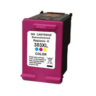 SecondLife Inkjets SecondLife inkt cartridge kleur voor HP type HP 303 XL