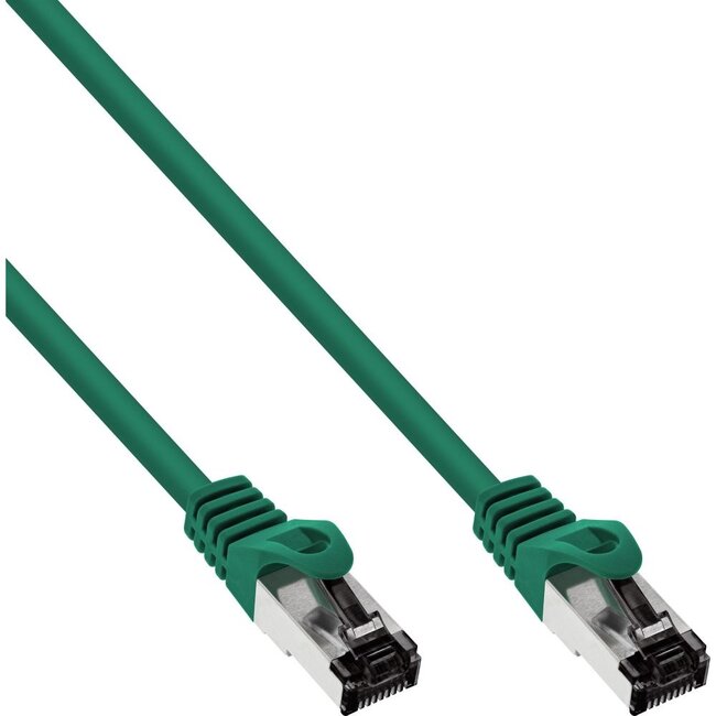 S/FTP CAT8.1 40 Gigabit netwerkkabel / groen - LSZH - 0,50 meter