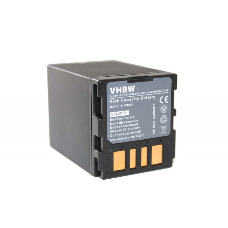 Camera accu compatibel met JVC BN-VF733U / 2200 mAh
