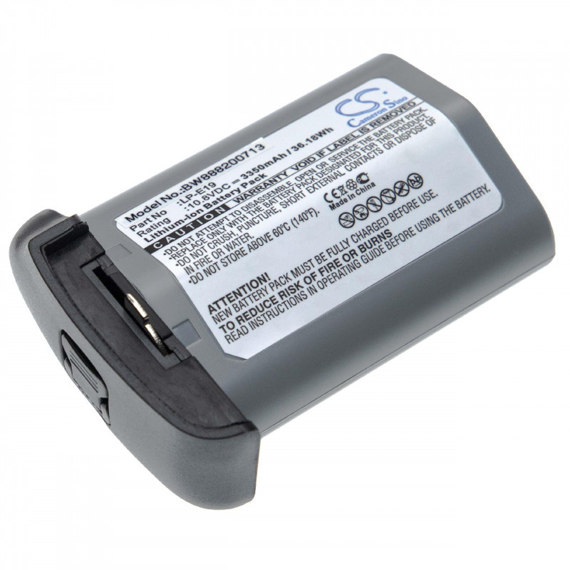 Camera accu compatibel met Canon LP-E19 / 3350 mAh