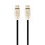 Cablexpert USB-C naar USB-C kabel - USB2.0 - tot 20V/3A / zwart - 2 meter