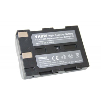 VHBW Camera accu compatibel met o.a. Konica Minolta NP-400 / 1200 mAh