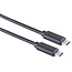 USB-C kabel | USB3.2 20 Gbps | PD 60W | 4K 60Hz | zwart | 2 meter