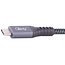 Premium USB-C naar USB-C kabel - USB4 (tot 40 Gbit/s) - PD tot 100W - video tot 8K 60Hz / zwart - 0,25 meter