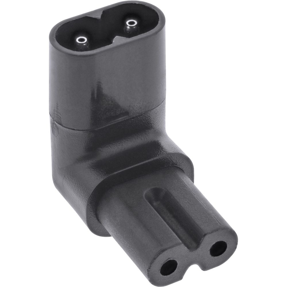 C8 - C7 Adapter - Haaks Omhoog/Omlaag - Zwart