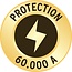 Brennenstuhl Premium-Protect-Line stekkerdoos met 6 contacten en overspanningsbeveiliging / zwart - 5 meter