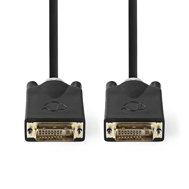 Nedis DVI-D Dual Link monitor kabel / zwart - 3 meter