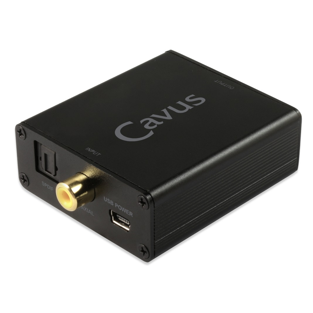 Cavus - Converter/omvormer van digitaal naar analoog audio