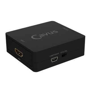 Cavus Cavus HDMI naar Tulp Composiet AV converter / zwart