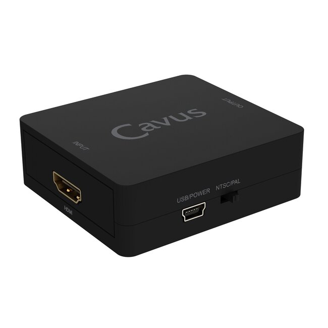 Cavus HDMI naar Tulp Composiet AV converter / zwart