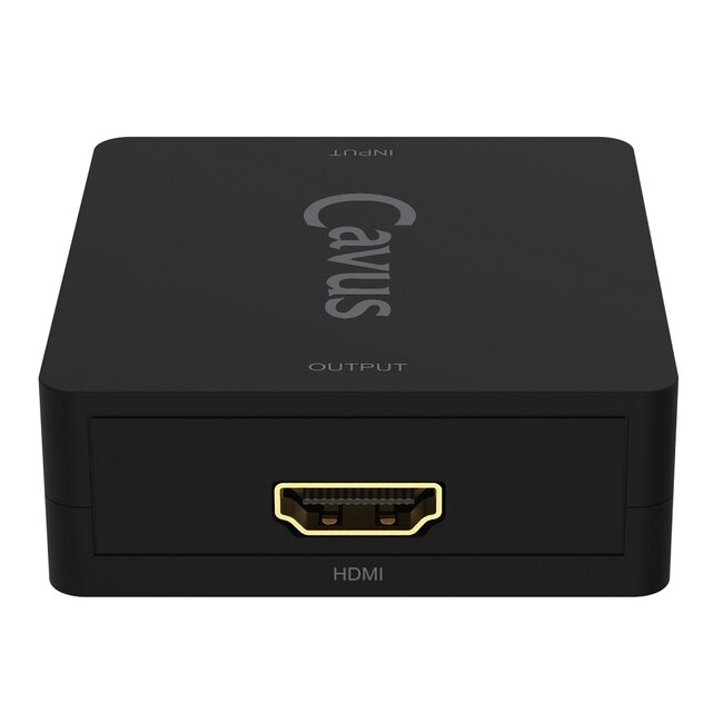 Cavus Tulp Composiet AV naar HDMI converter / zwart