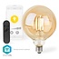 Nedis SmartLife Wi-Fi filament LED-lamp - E27 fitting - G125 vorm / warm-wit (goud / glas)