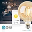 Nedis SmartLife Wi-Fi filament LED-lamp - E27 fitting - G125 vorm / warm-wit (goud / glas)